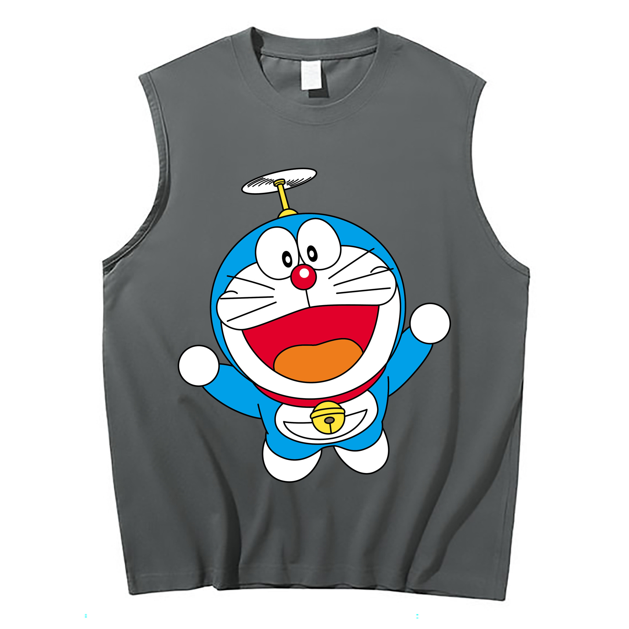 （画像用） ドラえもん Doraemon コットン100％タンクトップ（フロントプリント）